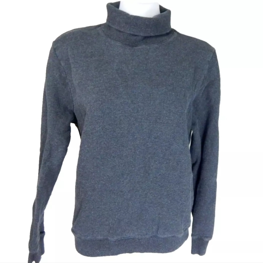 A.P.C. Gray Turtleneck Sweatshirt